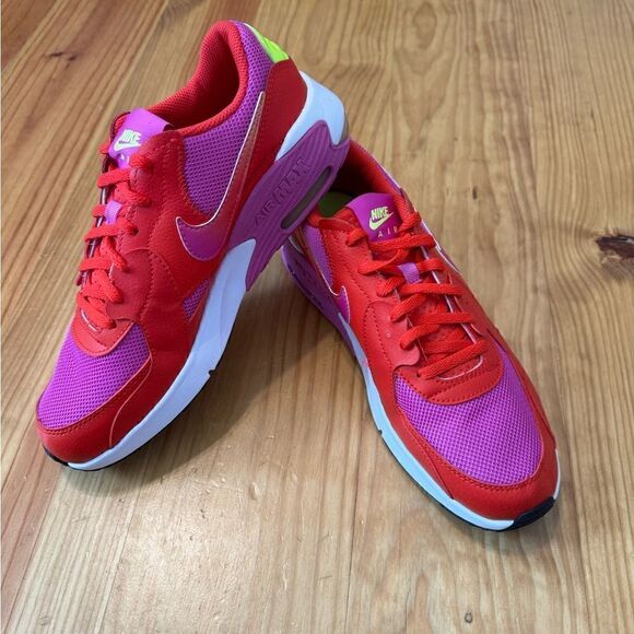 Nike Air Max Excee SE1 GS Chile Red Multi CN8563-600 Size 7Y Women’s 8.5 - Picture 9 of 11